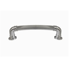 Brushed Nickel Knob or Pull Kitchen Bath Cabinet Modern Farmhouse Classic Handle