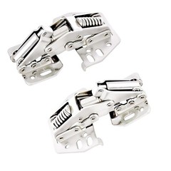 2 PCS Cabinet Hinges Heavy Duty Lid Stay Support Soft Close Lift Hardware