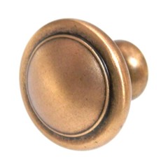 Amerock Reflections Gilded Bronze 1 1/4″ Round Disc Cabinet Knob BP1387-GB