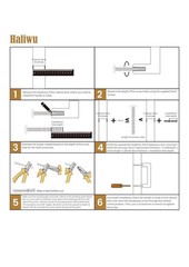 Cabinet Pulls Matte Black and Gold Cabinet Handles 6 Pack 7.5 Inch Kitchen Door