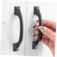10 Pack 3 Inch Hole Centers Matte Cabinet 3″ Hole Centers-10 Pcs Black Classic