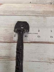 Set 2 Vintage-Style 5.5″ Sturdy Cast Iron Rustic Cabinet Gate Pull Door Handles