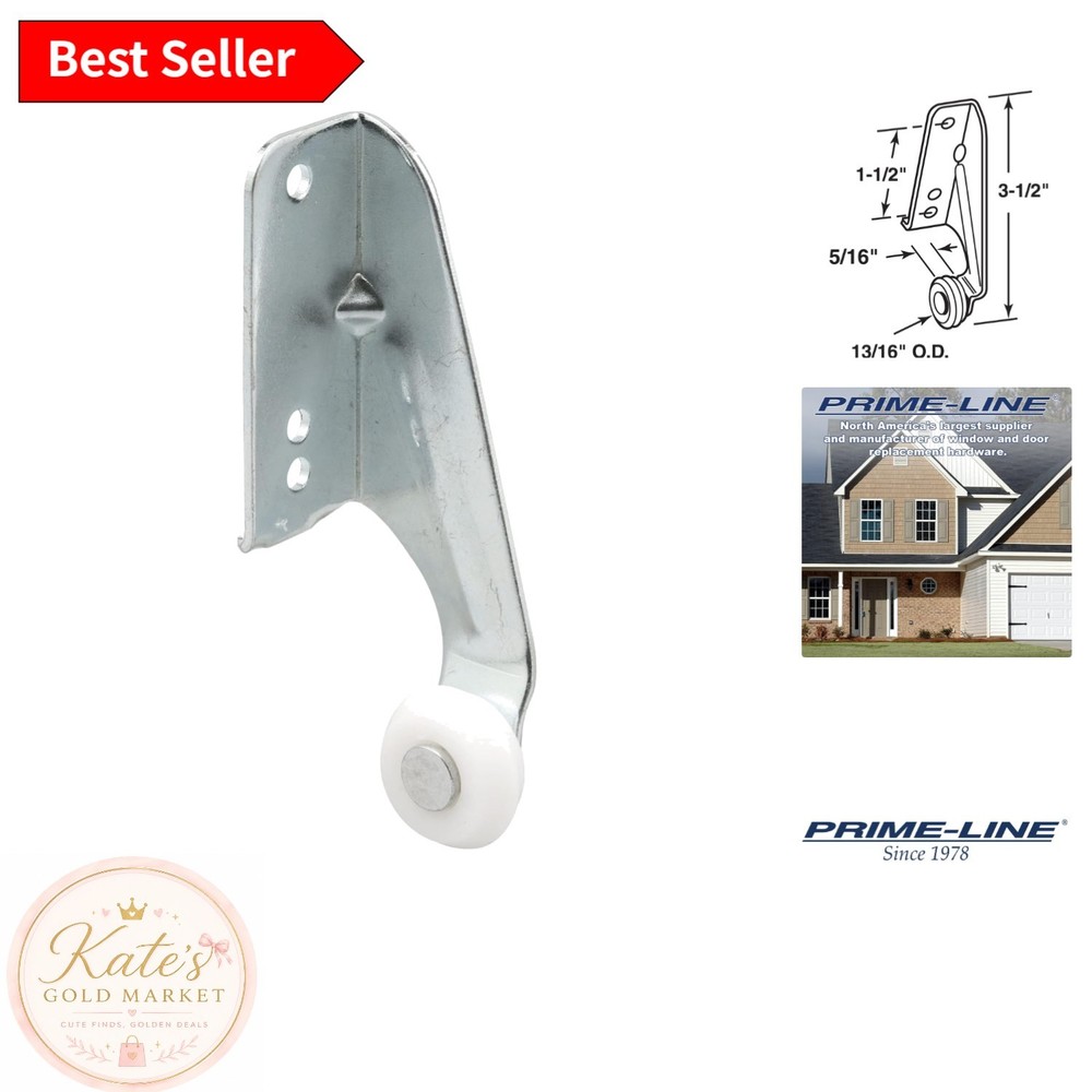 Nylon and Steel Left Hand Drawer Track Roller – 2 Pack for Easy Install