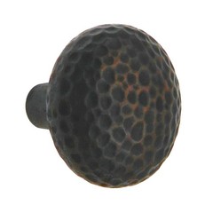 Warwick Rustic Bronze Hammered Cabinet 1 3/8″ Knob DH1020BZ