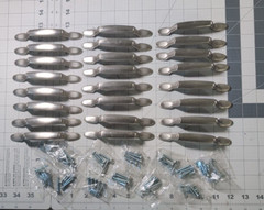 Amerock BP53007 Nickel Allison Lot of 24 3″ Center Handle Cabinet Drawer Pull