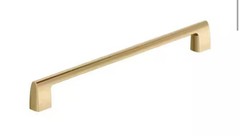 Amerock BP55370 Riva 12″ Center to Center Handle Cabinet Pull – Champagne Bronze