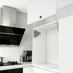 Kitchen Cabinet Door Mechanism Hinges Pneumatic Arm Vertical Swing Lift Up Stay