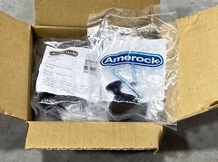 Qty.10 Amerock Allison 1-1/4″ 10BX53005FB Flat Black Cabinet Knob New