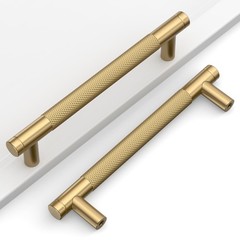 Coinkoly 10 Pack 5″128mm Champagne Bronze Cabinet Pulls Kitchen Cabinet Handl…