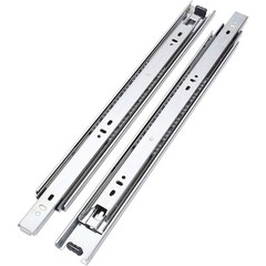 22 Inch Drawer Slides 10 Pairs Full Extension Side Mount Ball Bearing 100LB New