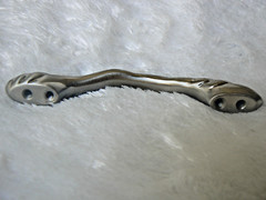 LOT of 4 NEW Cabinet Furniture Drawer Pulls Satin Nickel 3″ & 3.75″ O.C. Hdwr.