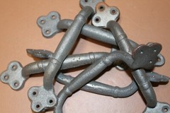 HUGE DOOR/DRAWER HANDLES,heavy duty for gates,barn doors,big projects HW-11