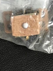 Amerock BP9798-AW Wood Grain Aluminum Magnetic Door Cabinet Catch