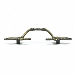 Antique English Leafy French Provincial Furniture Dresser Drawer Pull 3″ C-C