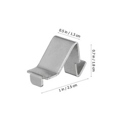 12pcs Metal Cabinet Shelf Clips, Heavy Duty Adjustable Shelf Supports for Sec…