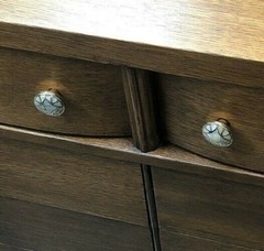 Mother Of Pearl Inlaid Pull Knob Handle Decorative Door Drawer Cabinet Hardware