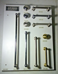 Atlas Hardware Victoria Series ~4 Round Mushroom Knobs & 7 Handle Pulls