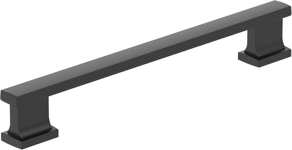 Amerock BP37093-MB Triomphe 6-5/16 in. (160mm) Matte Black Cabinet Handle Pull