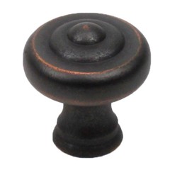 Century Yukon 18126-WZC Weathered Bronze Copper 1 1/4″ Solid Brass Cabinet Knob