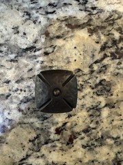 Schaub & Co 1 3/8” Square Cabinet Knobs Ancient Bronze Set Of 20