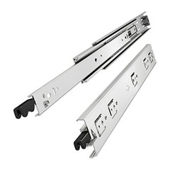VADANIA #D51 14″ Heavy Duty Locking Drawer Slide with Lock 1-Pair