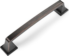 10 Pack Oil Rubbed Bronze 5 Inch(128mm) Hole Centers Kitchen Cabinet Pulls