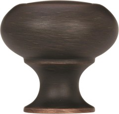 | Cabinet Knob | Oil Rubbed Bronze | 1-1/4 inch (32 mm) Diameter | Everyday