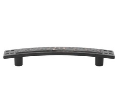 GlideRite 3-3/4″ CC Hammered Style Cabinet Pull Oil Rubbed Bronze – 4244-ORB-1