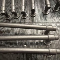 17 Liberty Hardware 5″ Soft Iron Francisco Cabinet Cupboard Drawer Pull Handles