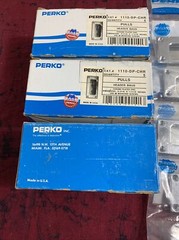 Perko Cabinet Pulls Handles Chrome Plated Zinc 3-11/16” X 1-11/16” Cat# 1110 DP