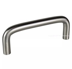 (10-Pack) 3″ Elements Torino S271-3SN Satin Nickel Wire Pull Cabinet Handle