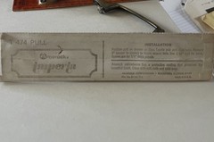 (10) Amerock A-474-AE Antique English IMPERIA Drawer Handle Pull 4 3/8″ VTG New