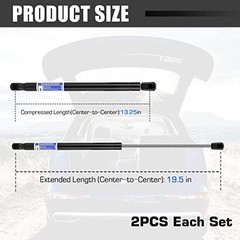 PM3316 Rear Hatch Liftgate Tailgate Lift Supports PM3316 Rear Hatch (13-14)