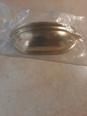 EMTEK 86123US3 Bright Brass Pull 86123US3 3″ C-C