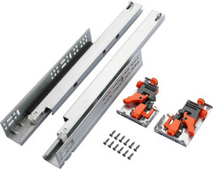 6 Pair of 22 Inch Undermount Soft Close Drawer Slides 100LB Load Capacity Ful…