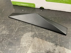 Lot of 10 Modern Square 3-3/4 In. (96 Mm) Matte Black Cabinet Drawer Pull Revive