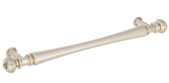 MNG Hardware 20814 Oversize Vanilla Finial Pull, 12″, Polished Nickel