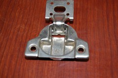 A+2 Grass 860 Nickel Face Frame Hinge w/ 860-10 base mount plate 860-01