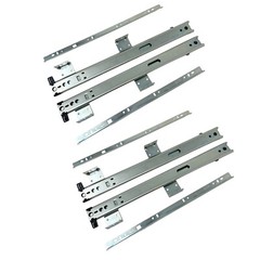 Knape & Vogt 8200P 16 Drawer Slide 16 in 406 mm 75 lbs Capacity Made USA, 2 Pcs