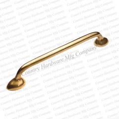 Unlacquered Antique Solid Brass Drop Cabinet Pulls – Multiple Sizes Available