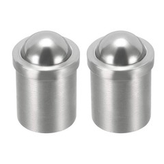 uxcell Door Cabinet Closet Drawer 12mm Dia Stainless Steel Mini 12 mm, Silver