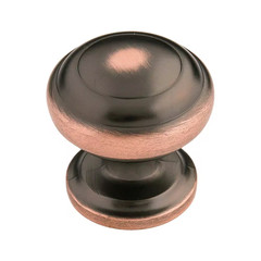 Zephyr 1-1/4 In. Oil Rubbed Bronze Highlighted Cabinet Knob Free Shipping New