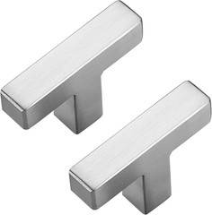 30 Pack Brushed Nickel Cabinet Knobs – Kitchen Cabinet Knobs Silver Cabinet Pull