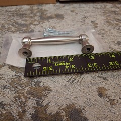 Goldenwarm Kitchen Cabinet Hardware 3″ Handles Pulls 27-Pack 3.5″ Nickel Silver