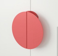 IKEA BEGRIPA 5 Sets Half Round Light Red PINK, Handles 130 mm, 5 1/8″ Brand NEW