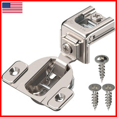 Blum 39C355B.20X50S 1-1/4 Overlay Soft Close Cabinet Hinge Nickel Plated Steel