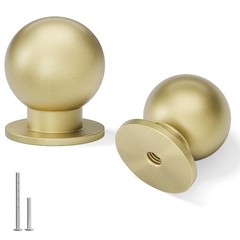 Homdiy 10 Pack 15/16in Matte Gold Cabinet Knobs homdiy-10pk