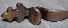 Vintage Metal Lot of 14 Thumb Grip Cabinet Pull Handles Salvaged
