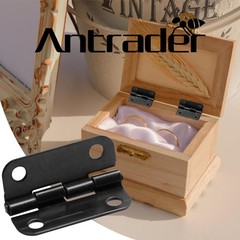 Cabinet Hinges, 1″ x 3/4″ Metal Foldable Small Hinge for Cabinet Door Closet,…