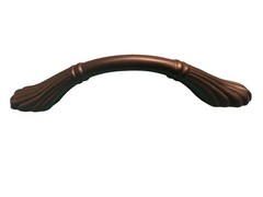Lot of 3 JVJ Hardware 68220 Bronze Cabinet Drawer Pull Handles 3” Ornate